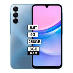 SAMSUNG - Celular Galaxy A15 4g 8GB RAM / 256GB Color Azul Oscuro