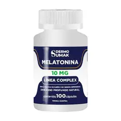 GENERICO - MELATONINA 10MG 100 CAPSULAS COMPLEX DERMO SUMAK