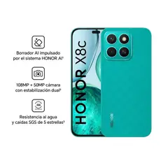HONOR - X8C 8GB RAM+256GB VERDE - ENTREGA INMEDIATA