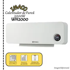 IMACO - Calentador de Pared Con Control WH2000