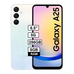 SAMSUNG - Celular Galaxy A25 5G 256GB 8GB Celeste
