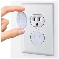 GENERICO - Pack 15 Cubiertas Protector de Enchufe Seguridad Bebé