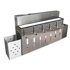 XM - PORTA UTENCILIOS MULTIFUNCIONAL DE COCINA SATINADO ADB6839