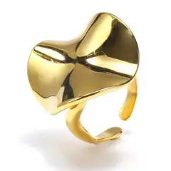 GENERICO - Anillo Camill enchapado en oro 18k