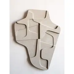 BOSQUE INVERNAL DECORACION ECO ALTERNATIVA - Escultura de pared en madera INDUSTRIE