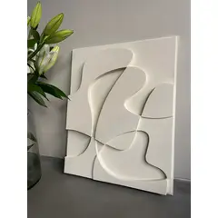 BOSQUE INVERNAL DECORACION ECO ALTERNATIVA - Escultura de pared en madera DIDA