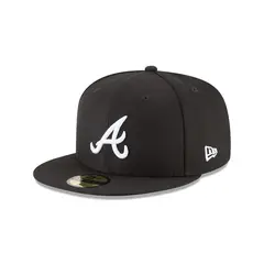 NEW ERA - Gorra 59Fifty MLB Atlanta Braves Mlb Fit Black