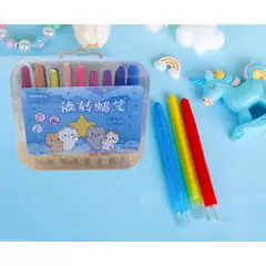 WEIBO - CRAYONES GEL COLORPEPS ESTUCHE X 18 UND