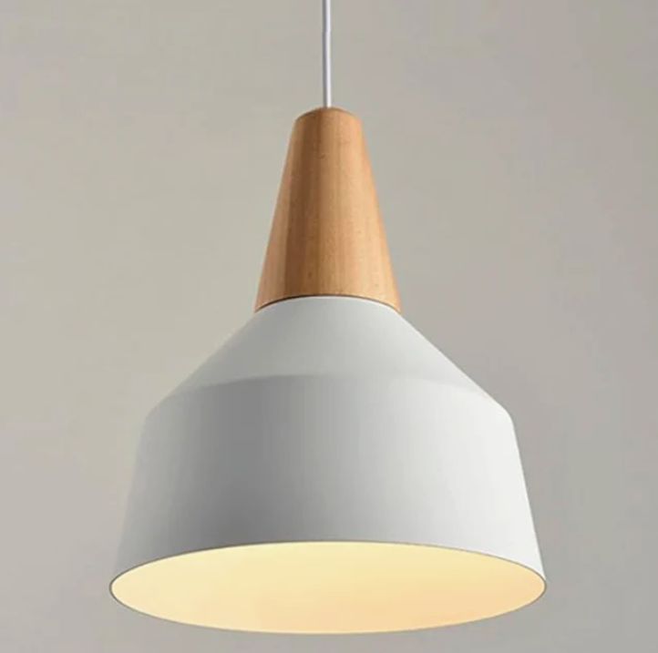 Lámpara Colgante Campana White Led