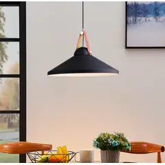 GENERICO - Lámpara Colgante Campana Black Led