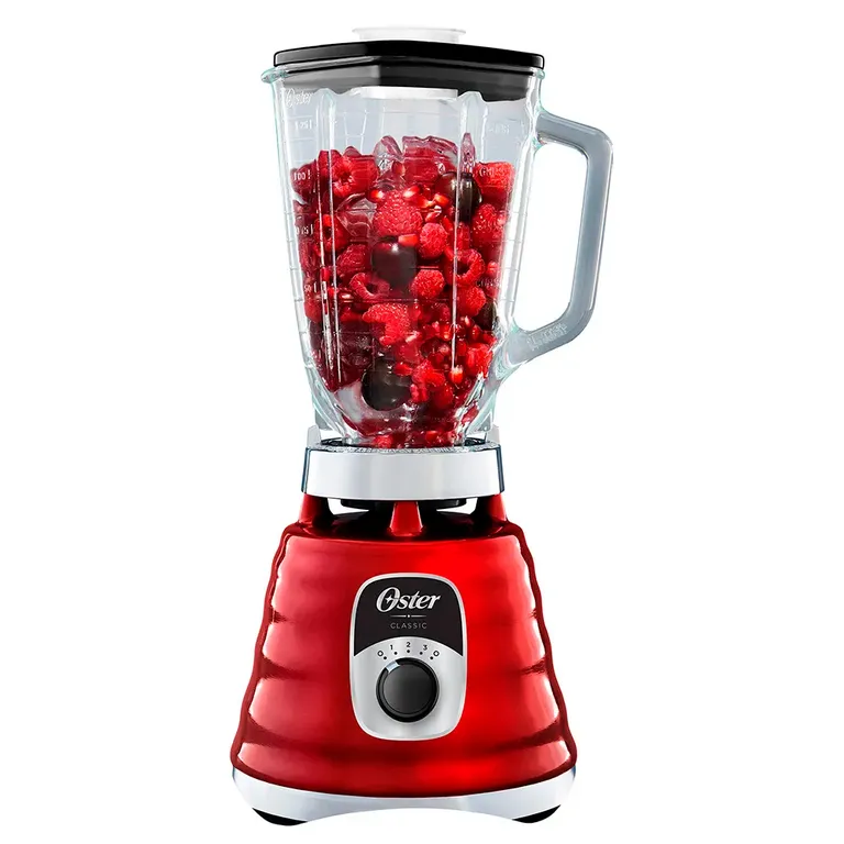 Licuadora Clásica Perilla de 3 Velocidades BLST4126R Roja