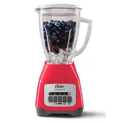 OSTER - Licuadora 2 velocidades más pulso y vaso de vidrio BLSTKAGMPB