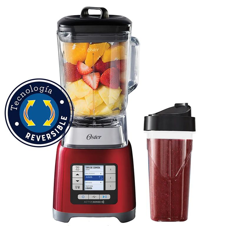 Licuadora ActiveSense BLSTTDGRBG Roja con Vaso Blend N Go