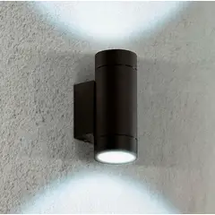 GENERICO - Aplique Lámpara de Exterior Black Led GU10