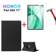 GENERICO - Funda Giratoria + Mica de Vidrio para Honor Pad X8A 11 protector