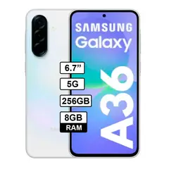 SAMSUNG - Celular Galaxy A36 5G 8GB RAM 256GB Blanco