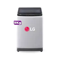 LG - Lavadora de 9Kg Carga Superior Plateado WT9GL