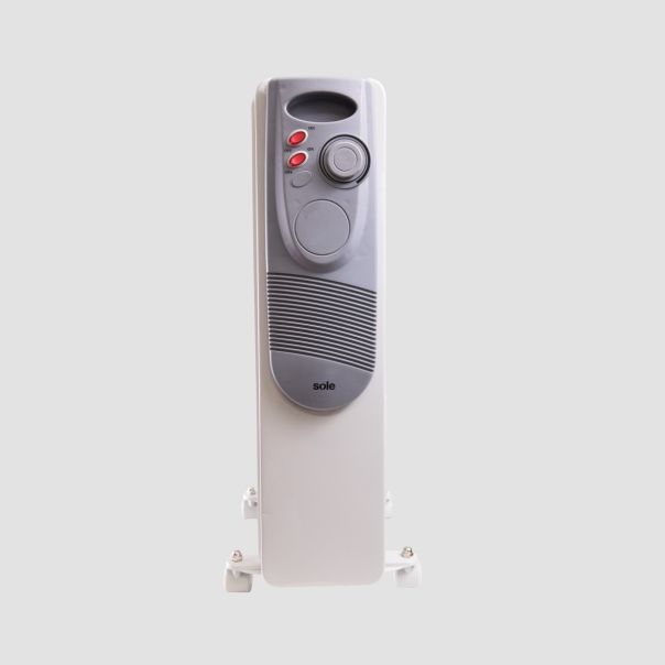 Estufa de Aceite Eléctrica 7 celdas 1500W Blanco SOLE1500