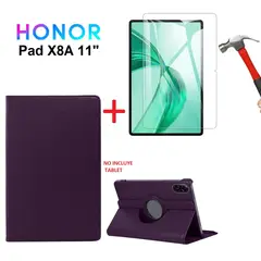 GENERICO - Funda Giratoria + Mica de Vidrio para Honor Pad X8A 11 protector