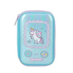 XTREM - CARTUCHERA TUCSON CELESTE UNICORNIO