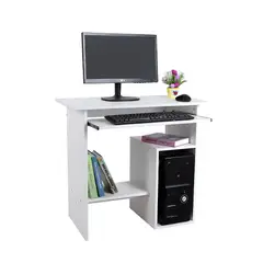 HOGAR & SPACIOS - HYS ESCRITORIO MARON BLANCO