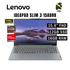 LENOVO - LAPTOP IDEAPAD SLIM 3 15ABR8 / AMD RYZEN 7-5825U /16 GB RAM /512GB SSD/15.6 FHD