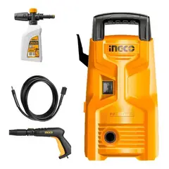 INGCO TOOLS - Hidrolavadora HPWR12008 1200W + Shampunera AMFP4002 INGCO