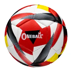 ONEBALL - PELOTA DE FÚTBOL - PVC FOAM - PREMIER 5 - - ROJA