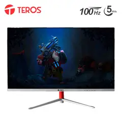 TEROS - Monitor Gamer Curvo 24 FHD 100Hz 5ms - HDMIVGA