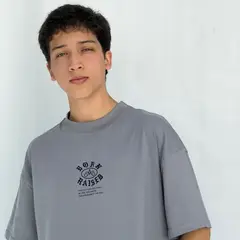 ANDROGYNE - Polo Unisex Gris