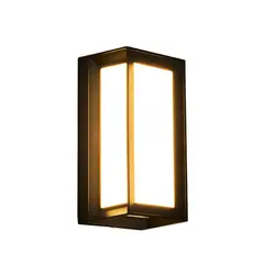 GENERICO - Aplique Lampara de Exterior Led 18W Luz Calida