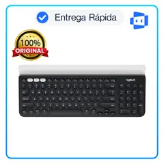 LOGITECH - Teclado K780 Wireless multidispositivo con soporte integrado