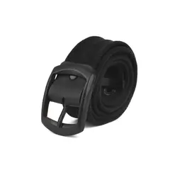 GENERICO - CORREA NEGRA CON HEBILLA PUENTE