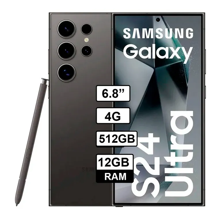 GALAXY S24 ULTRA 512GB 12GB RAM COLOR NEGRO