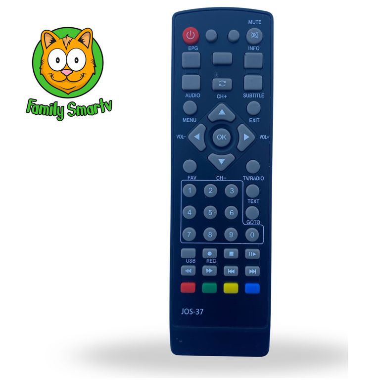 Control Remoto para Decodificador Tv Digital Hd Canales Libre