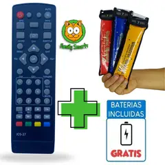 GENERICO - Control Remoto para Decodificador Tv Digital Hd Canales + Funda