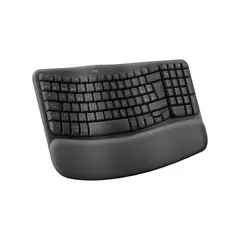 LOGITECH - Teclado Inalámbrico Wave Keys Negro