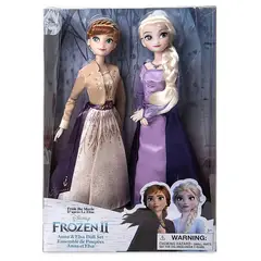 DISNEY - Pack Muñecas Princesas Anna y Elsa Frozen