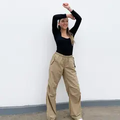 JAROLA - Pantalón Parachute Karen