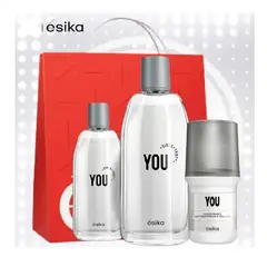 ESIKA - Set YOU 90 ml+ you 50ml + desodorante + bolsa para regalo