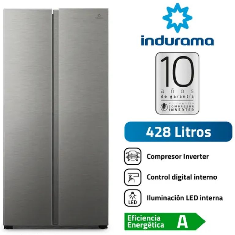 Refrigeradora No Frost RI-769 de 428L con Compresor Inverter