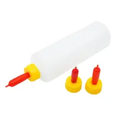 GENERICO - BOTELLA ALIMENTACION PARA ANIMALES 500ML AMARILLO