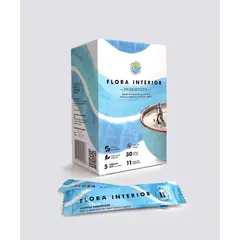FLORA INTERIOR - Cultivos Probióticos 11 Cepas x 30 Sobres x 2 g -