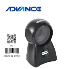 ADVANCE - Escaner de Plataforma ADV-6012 Lector Codigo de Barras y QR