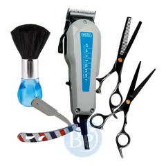 WAHL - Cortadora de Cabello Designer 08358-218 y Kit Barbero