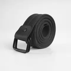 GENERICO - CORREA DE ALGODÓN DOBLE D-RING GRIS OSCURO