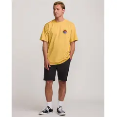 BILLABONG - Polo Hombre Amarillo Amarillo