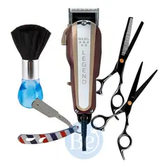 WAHL - Cortadora de Cabello 08147-418 Legend 5 Star Series y Kit Barbero