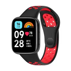 GENERICO - Correa Sport Para Xiaomi Redmi Watch 3 Active - Rojo