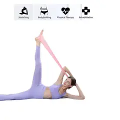 GENERICO - Bandas KIit X3 Ligas Elasticas Abiertas Pilates SeT 3 nv